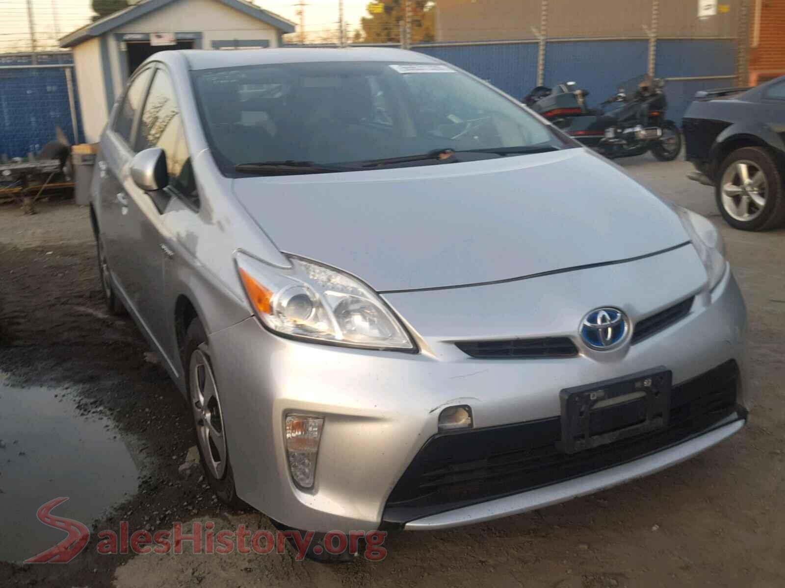 2012 TOYOTA PRIUS — VIN JTDKN3DU3C1526677