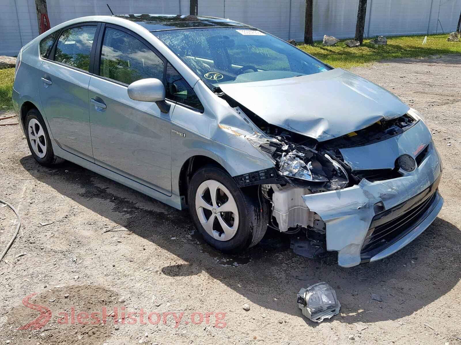 2012 TOYOTA PRIUS — VIN JTDKN3DU3C1613849