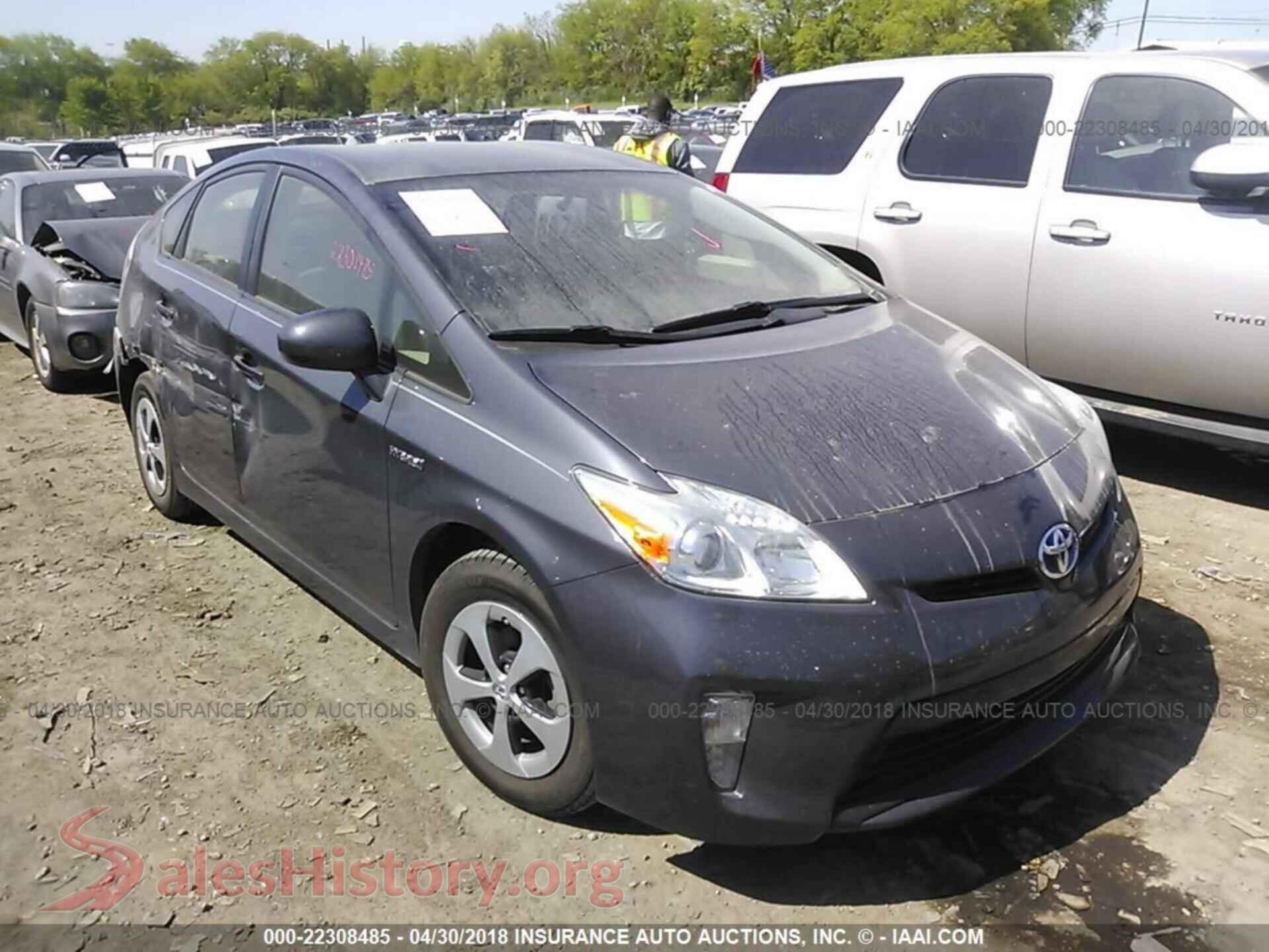 2012 Toyota Prius — VIN JTDKN3DU3C5396201