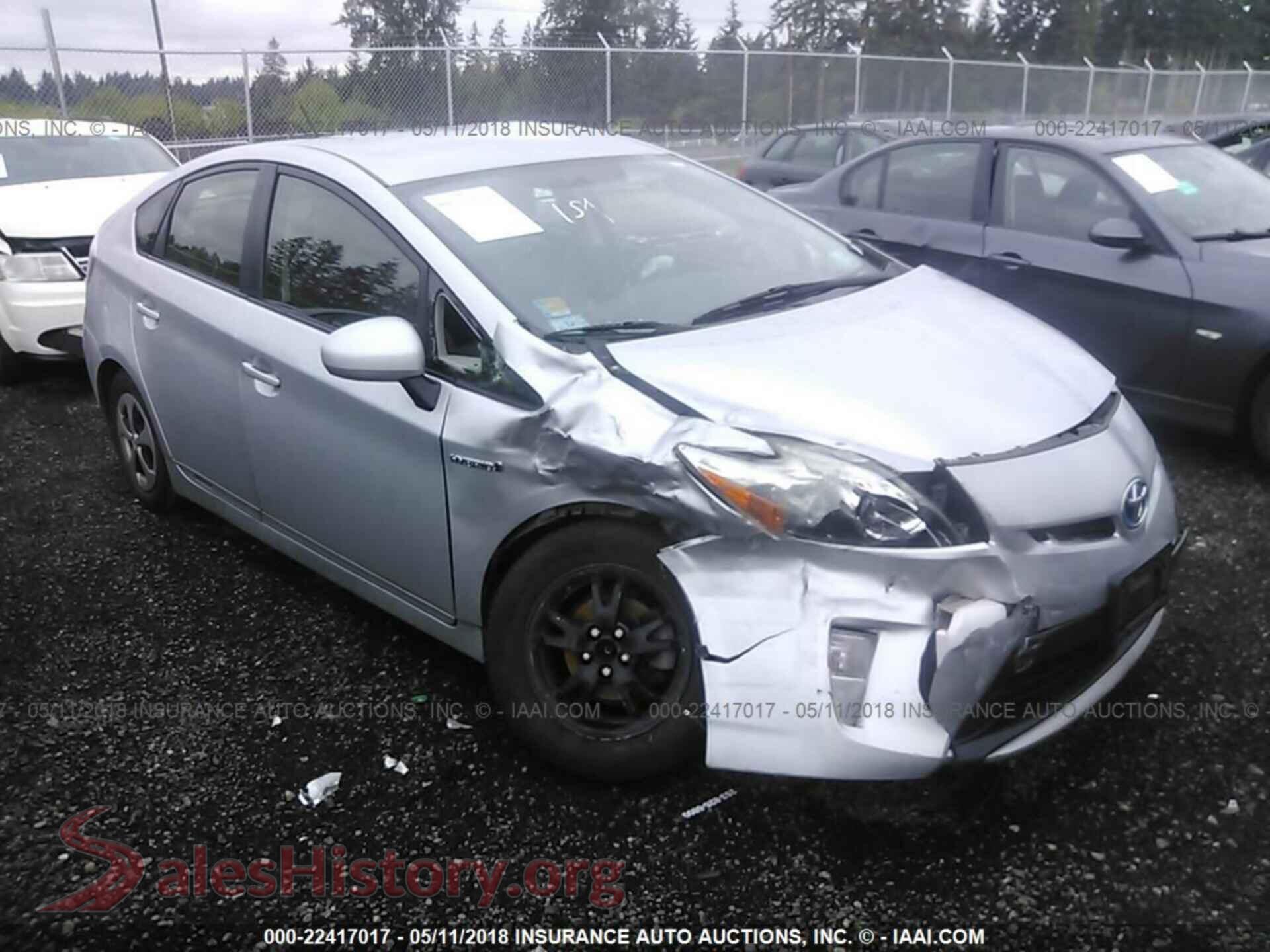 2012 Toyota Prius — VIN JTDKN3DU3C5479000
