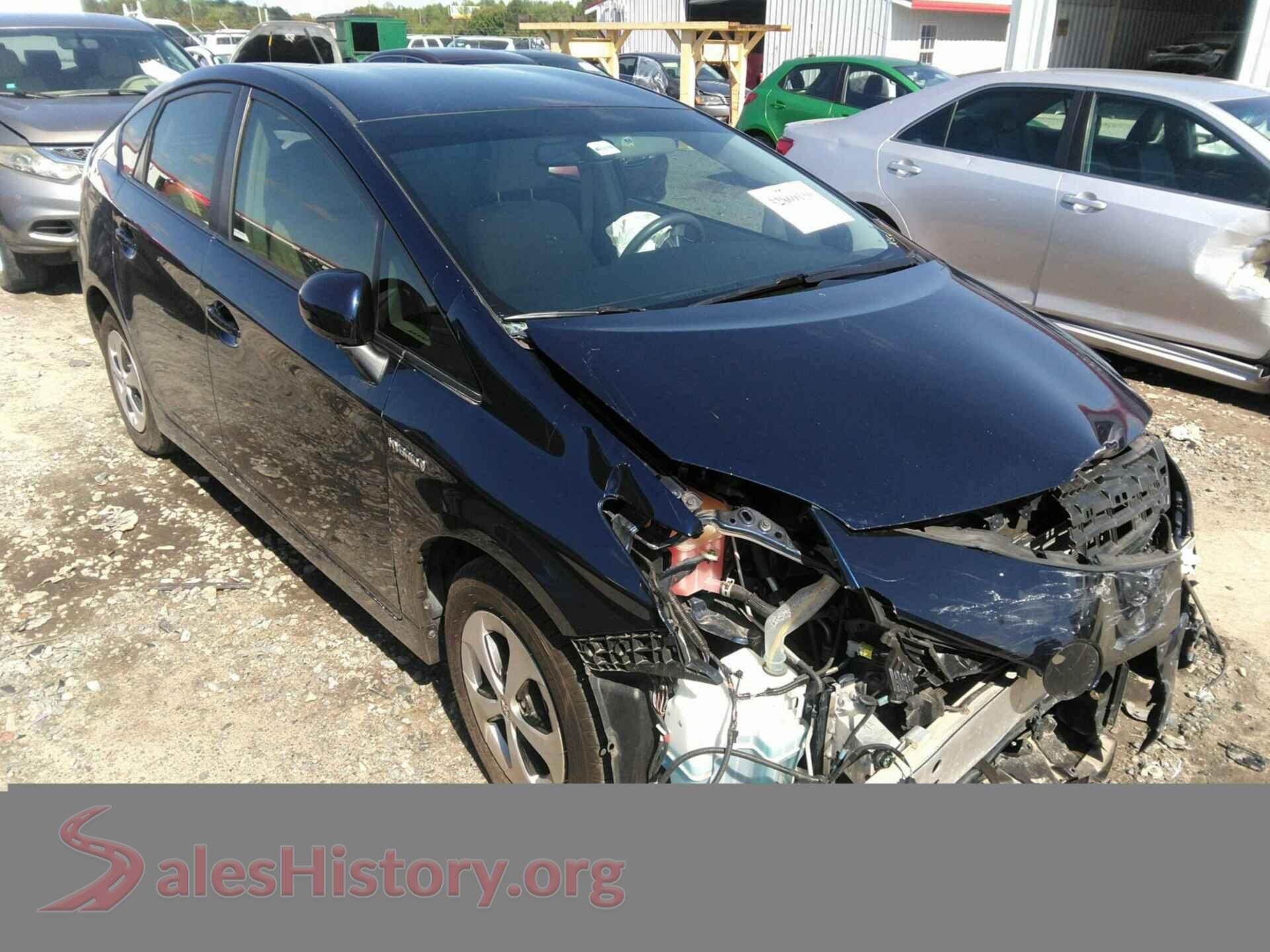 2013 TOYOTA PRIUS — VIN JTDKN3DU3D1731370