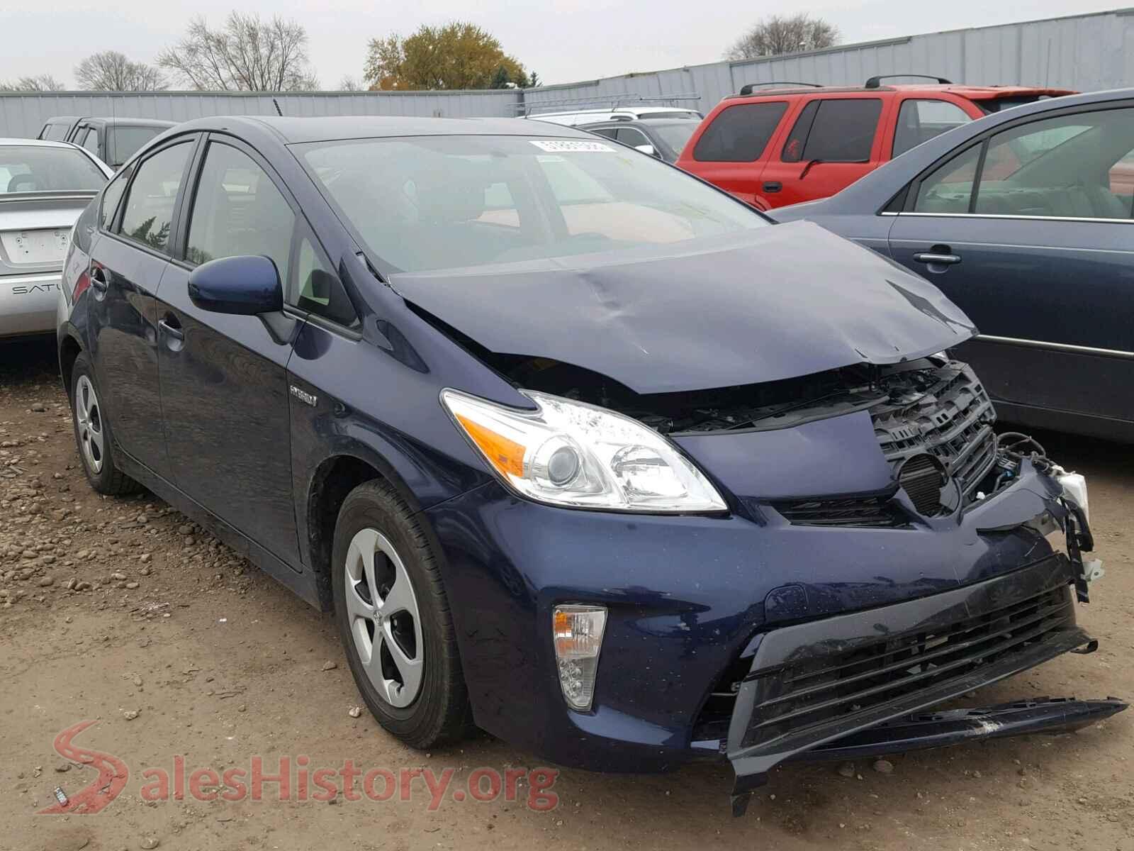 2014 TOYOTA PRIUS — VIN JTDKN3DU3E0368107