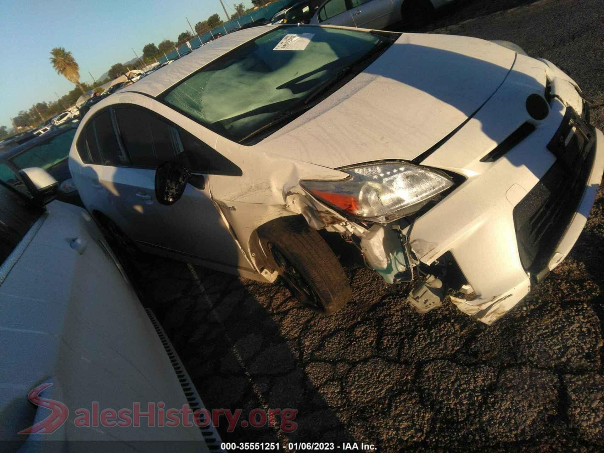 2015 TOYOTA PRIUS — VIN JTDKN3DU3F0398676