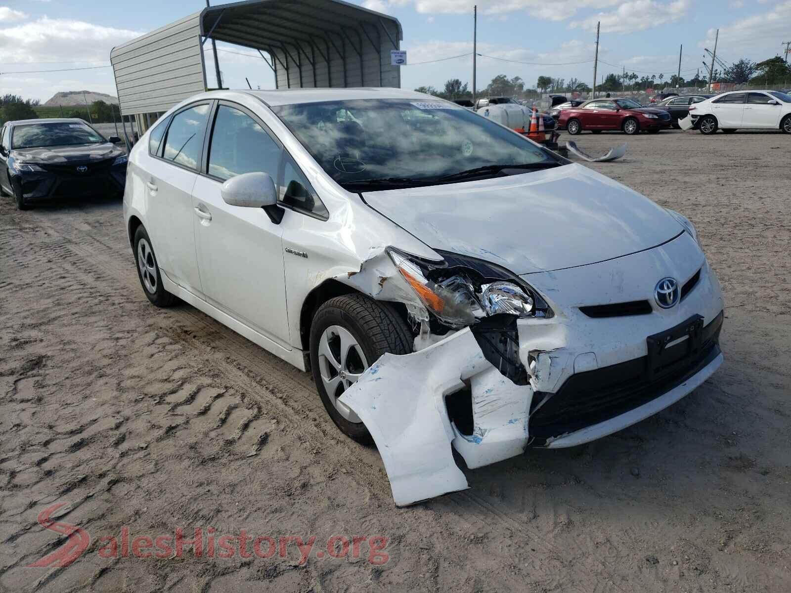 2015 TOYOTA PRIUS — VIN JTDKN3DU3F1897343