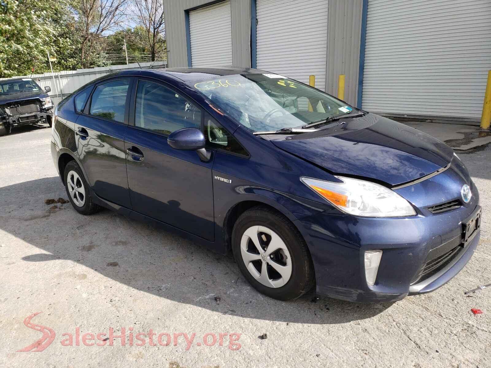 2015 TOYOTA PRIUS — VIN JTDKN3DU3F1914187
