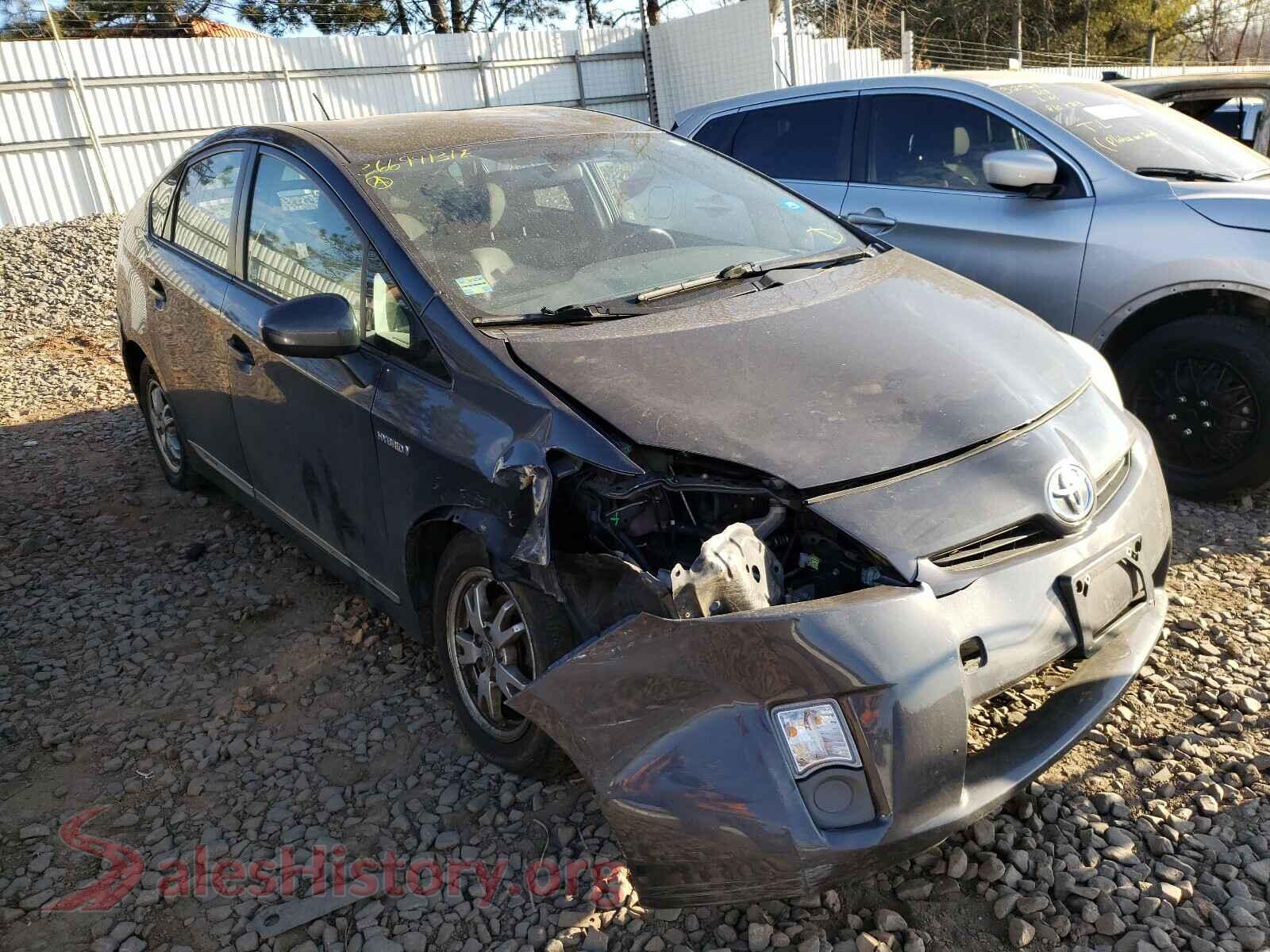 2011 TOYOTA PRIUS — VIN JTDKN3DU4B1370065