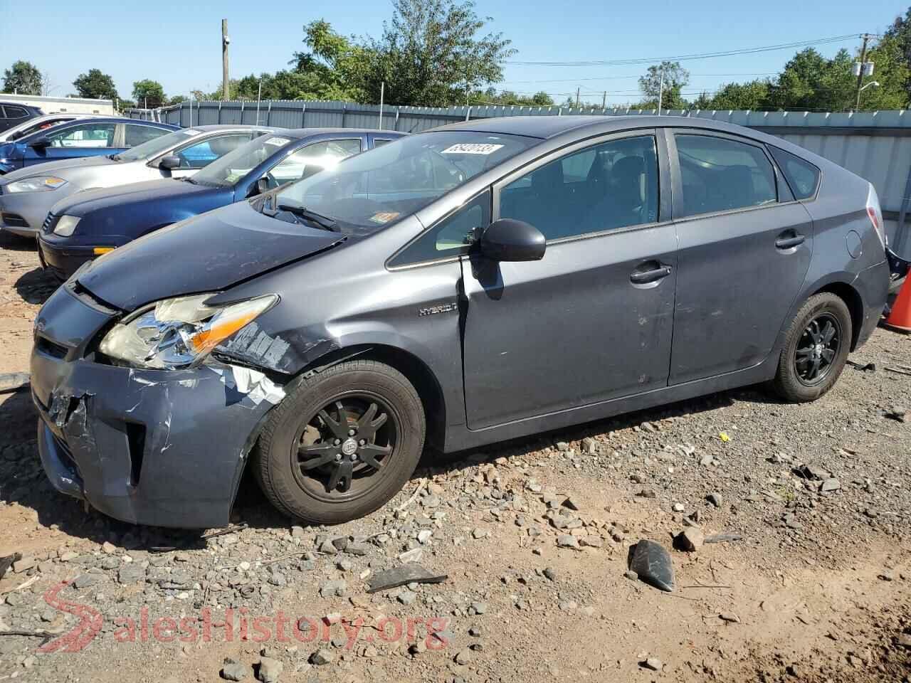 2012 TOYOTA PRIUS — VIN JTDKN3DU4C1514683