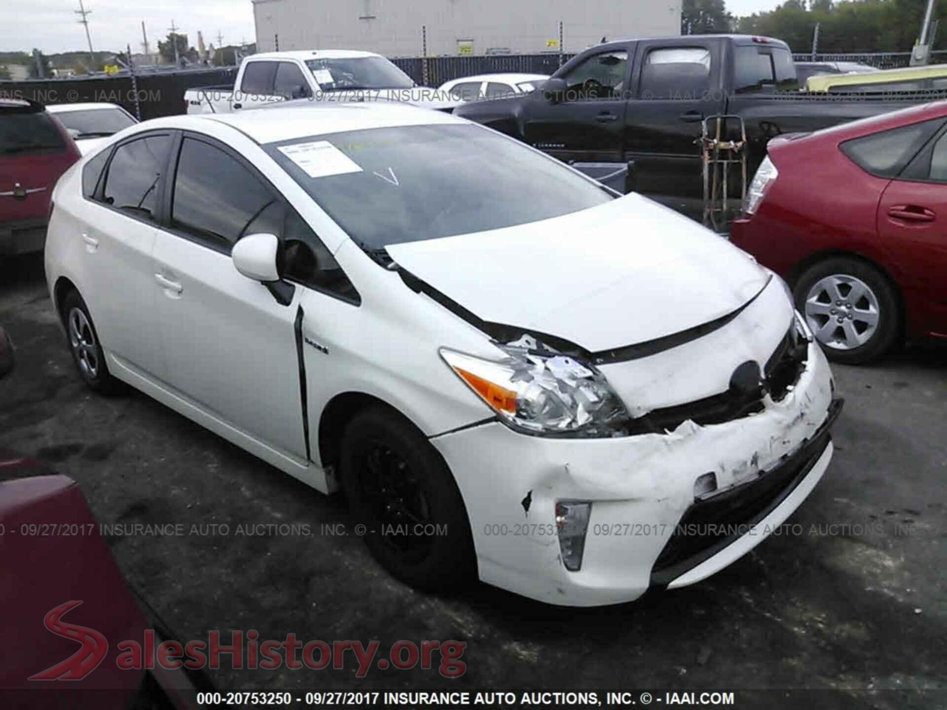 2012 Toyota Prius — VIN JTDKN3DU4C1525845