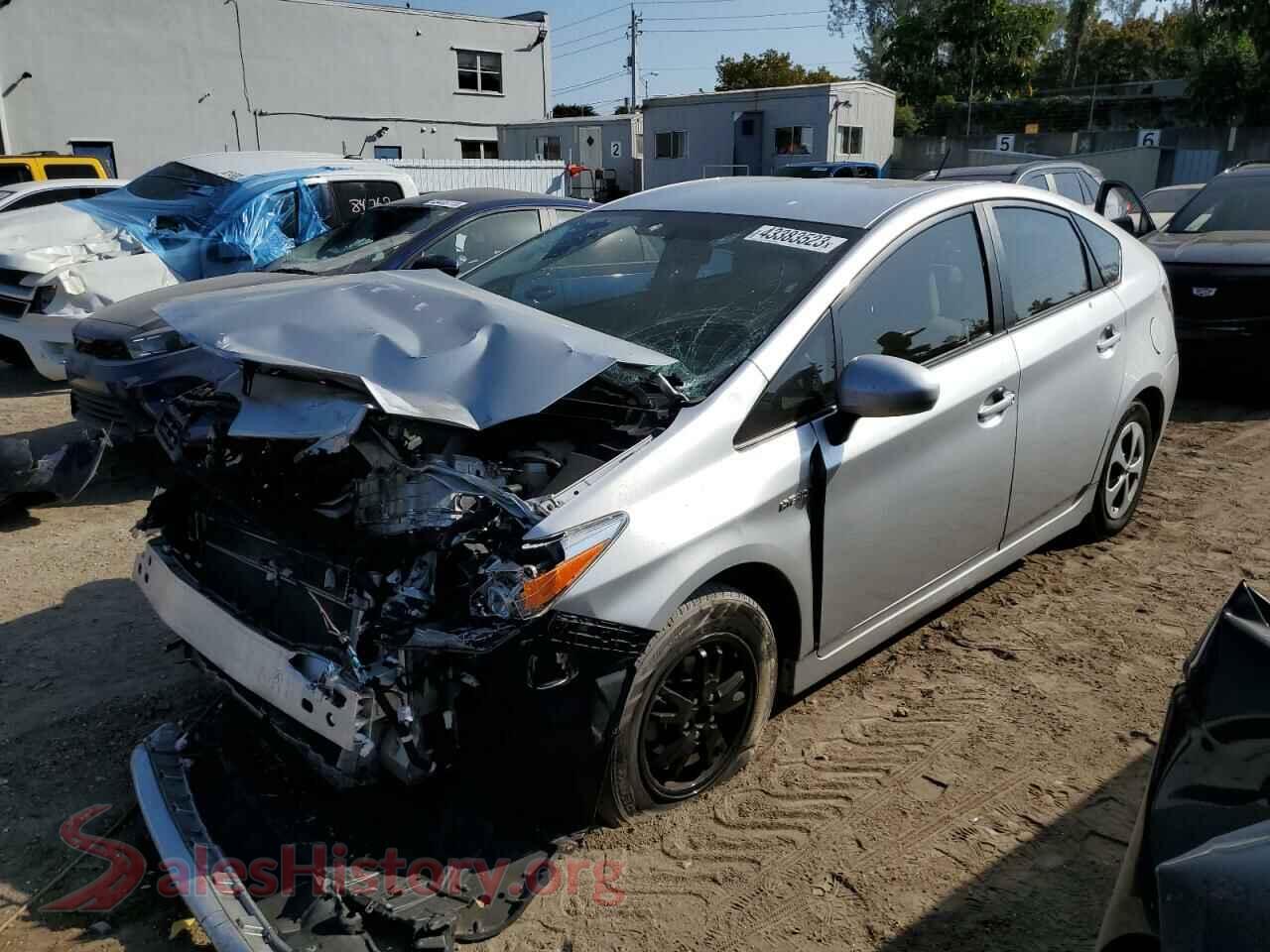 2012 TOYOTA PRIUS — VIN JTDKN3DU4C5456759