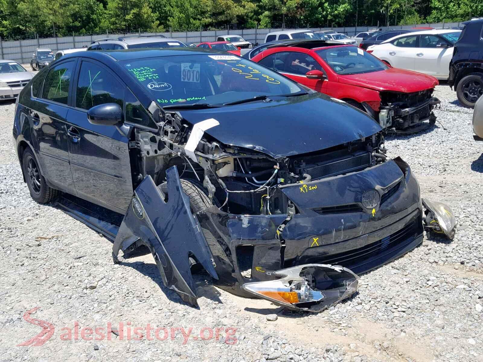 2012 TOYOTA PRIUS — VIN JTDKN3DU4C5464117