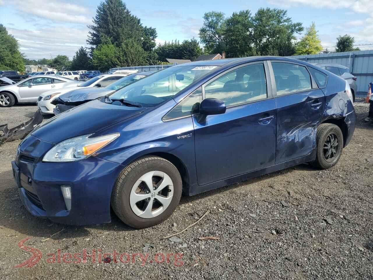 2013 TOYOTA PRIUS — VIN JTDKN3DU4D1727778