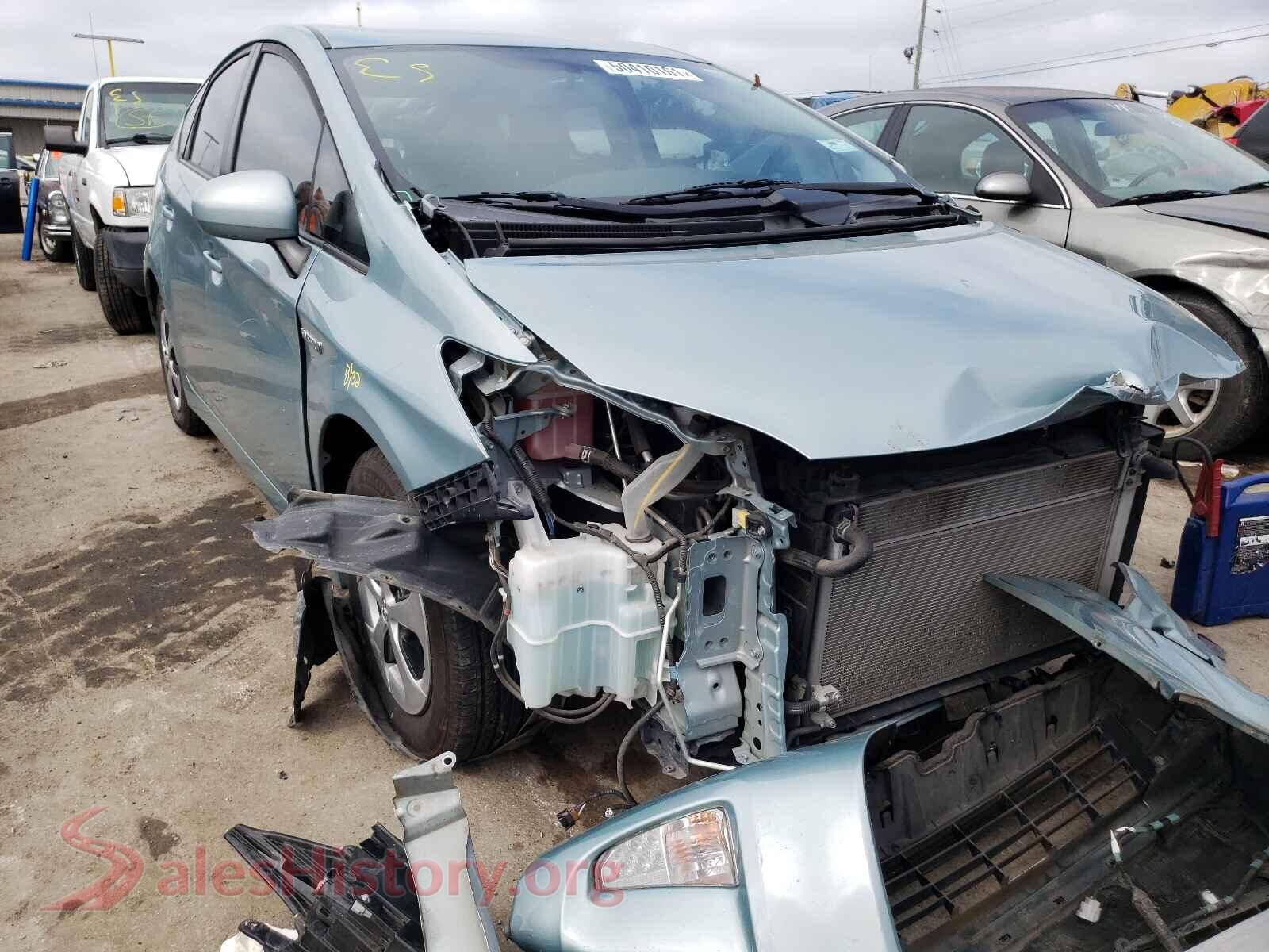 2013 TOYOTA PRIUS — VIN JTDKN3DU4D5612736