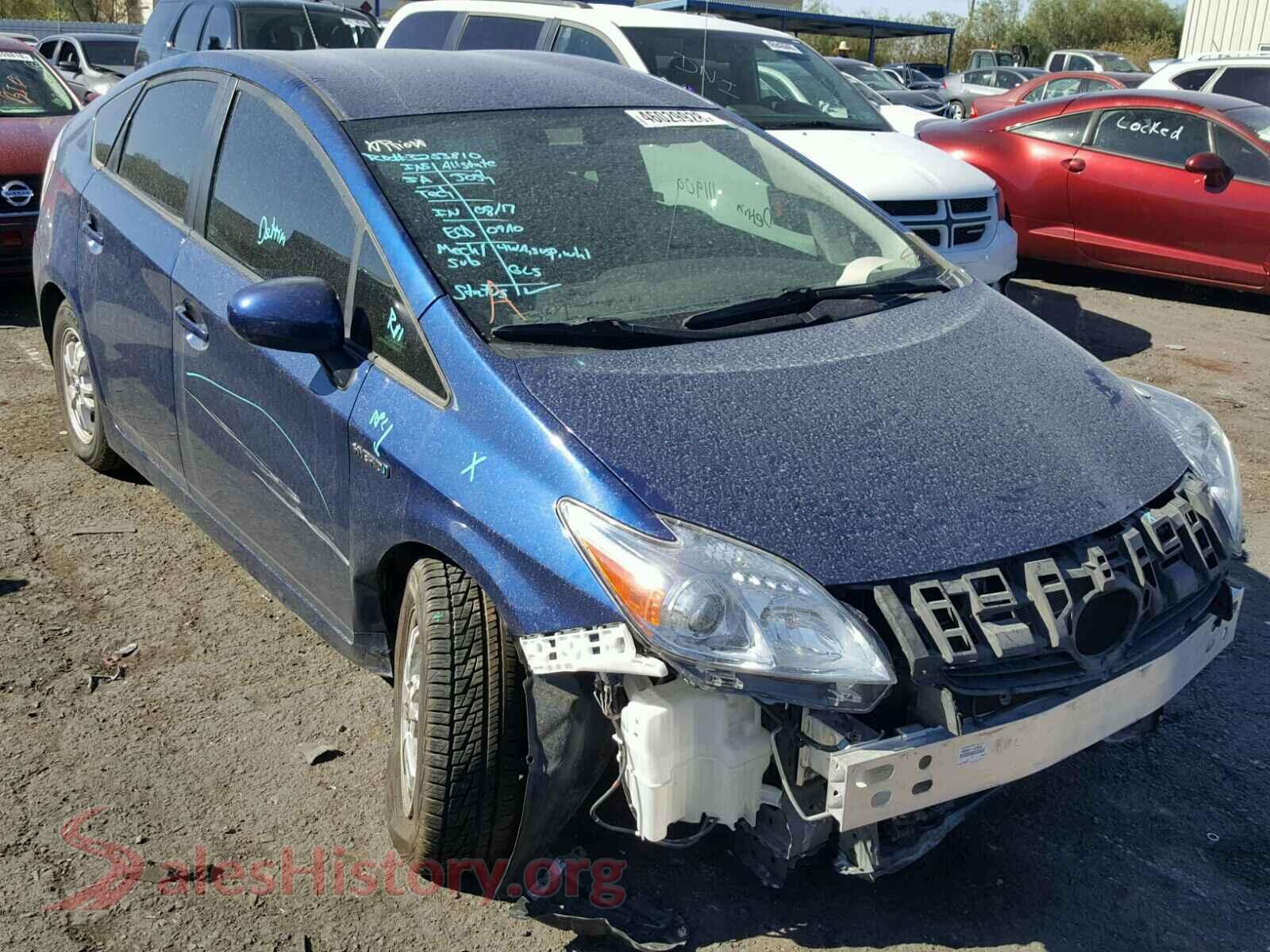 2010 TOYOTA PRIUS — VIN JTDKN3DU5A0236962