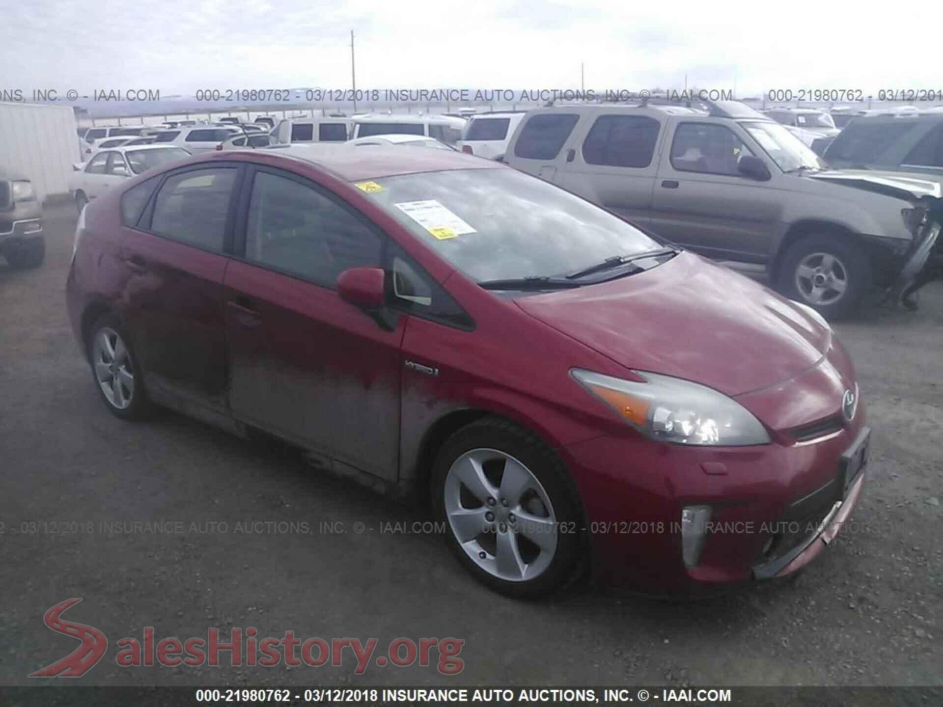 2012 Toyota Prius — VIN JTDKN3DU5C1487977