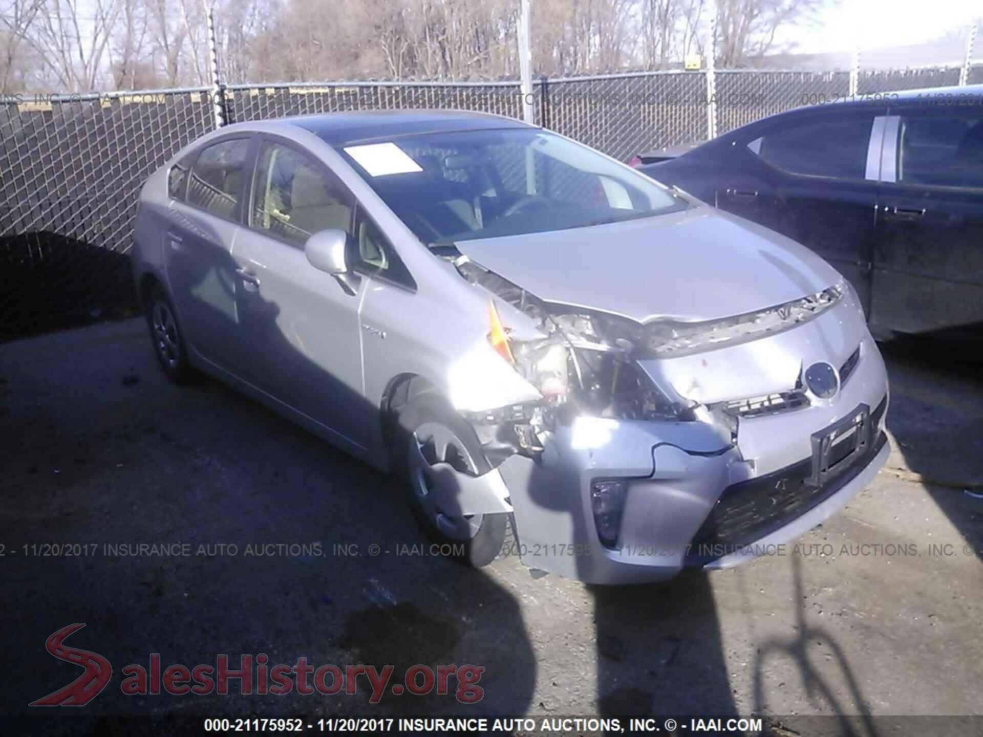 2012 Toyota Prius — VIN JTDKN3DU5C1538846