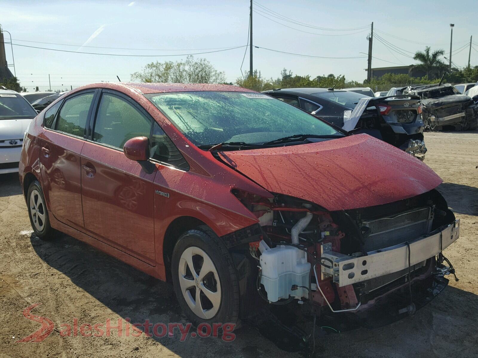 2012 TOYOTA PRIUS — VIN JTDKN3DU5C1598609
