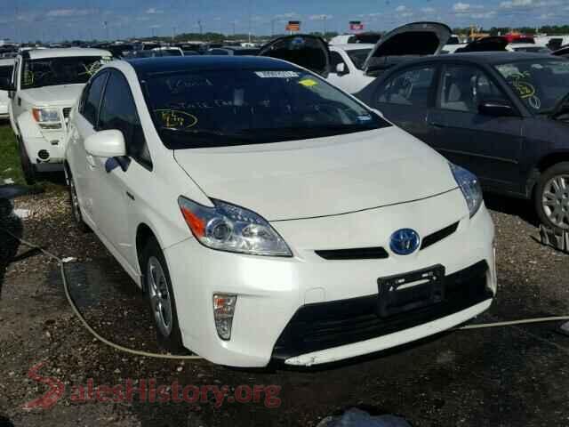 2012 TOYOTA PRIUS — VIN JTDKN3DU5C5488572