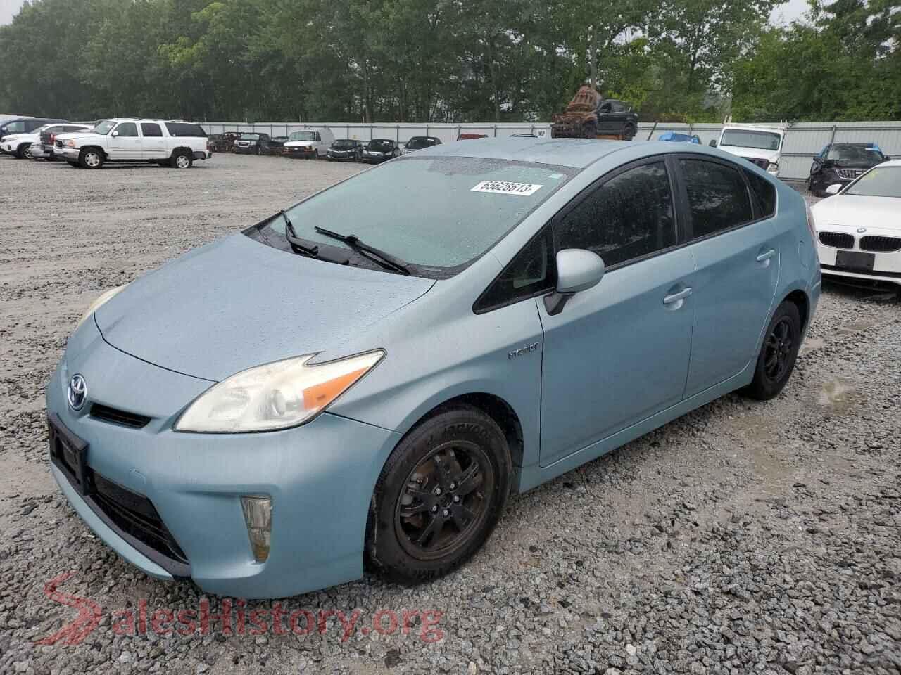 2013 TOYOTA PRIUS — VIN JTDKN3DU5D1631318