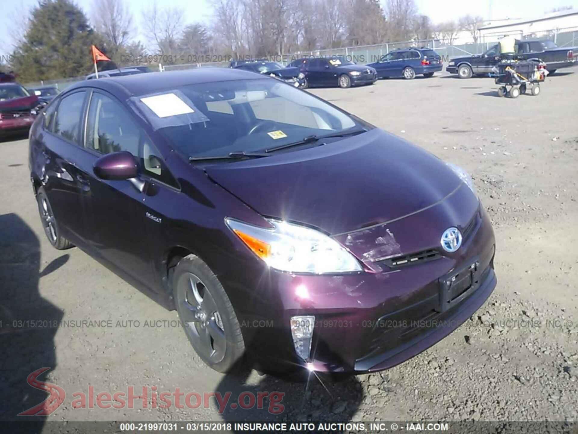 2013 Toyota Prius — VIN JTDKN3DU5D5595333