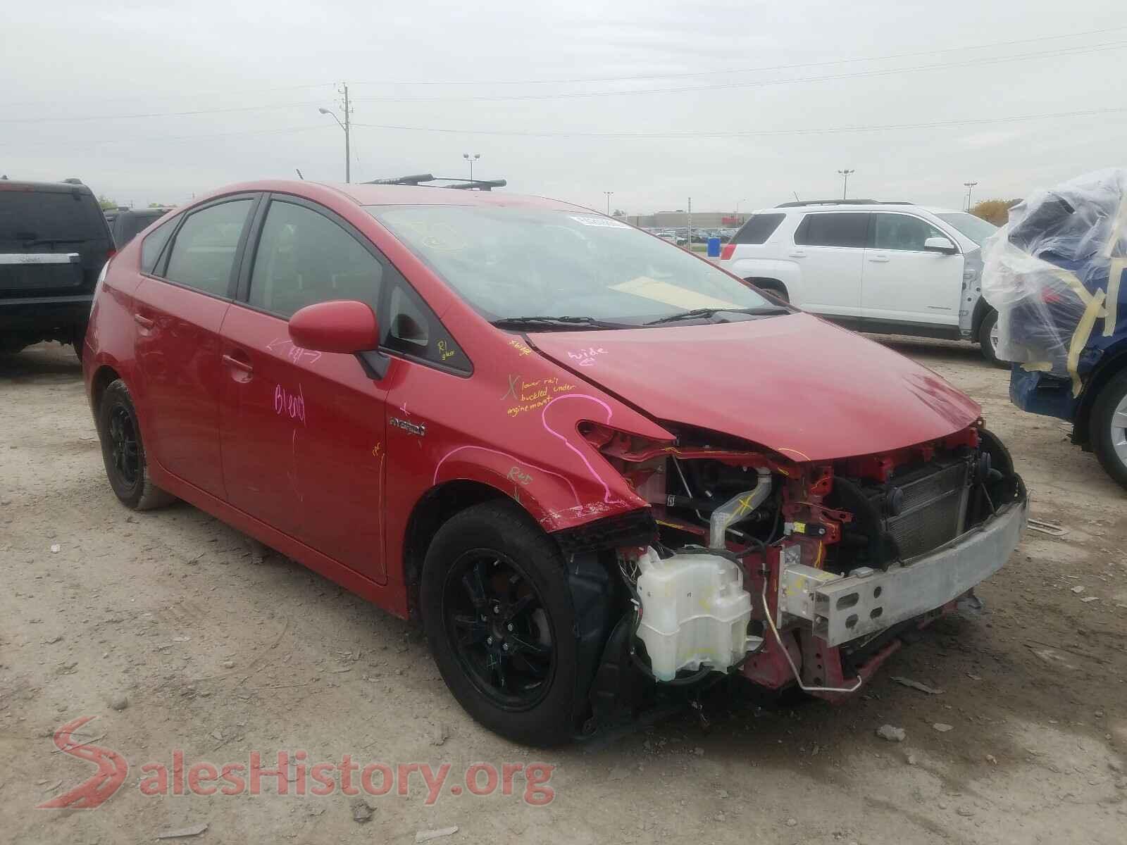 2013 TOYOTA PRIUS — VIN JTDKN3DU5D5640755