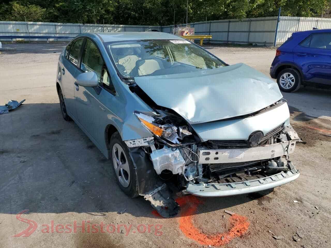 2013 TOYOTA PRIUS — VIN JTDKN3DU5D5649259