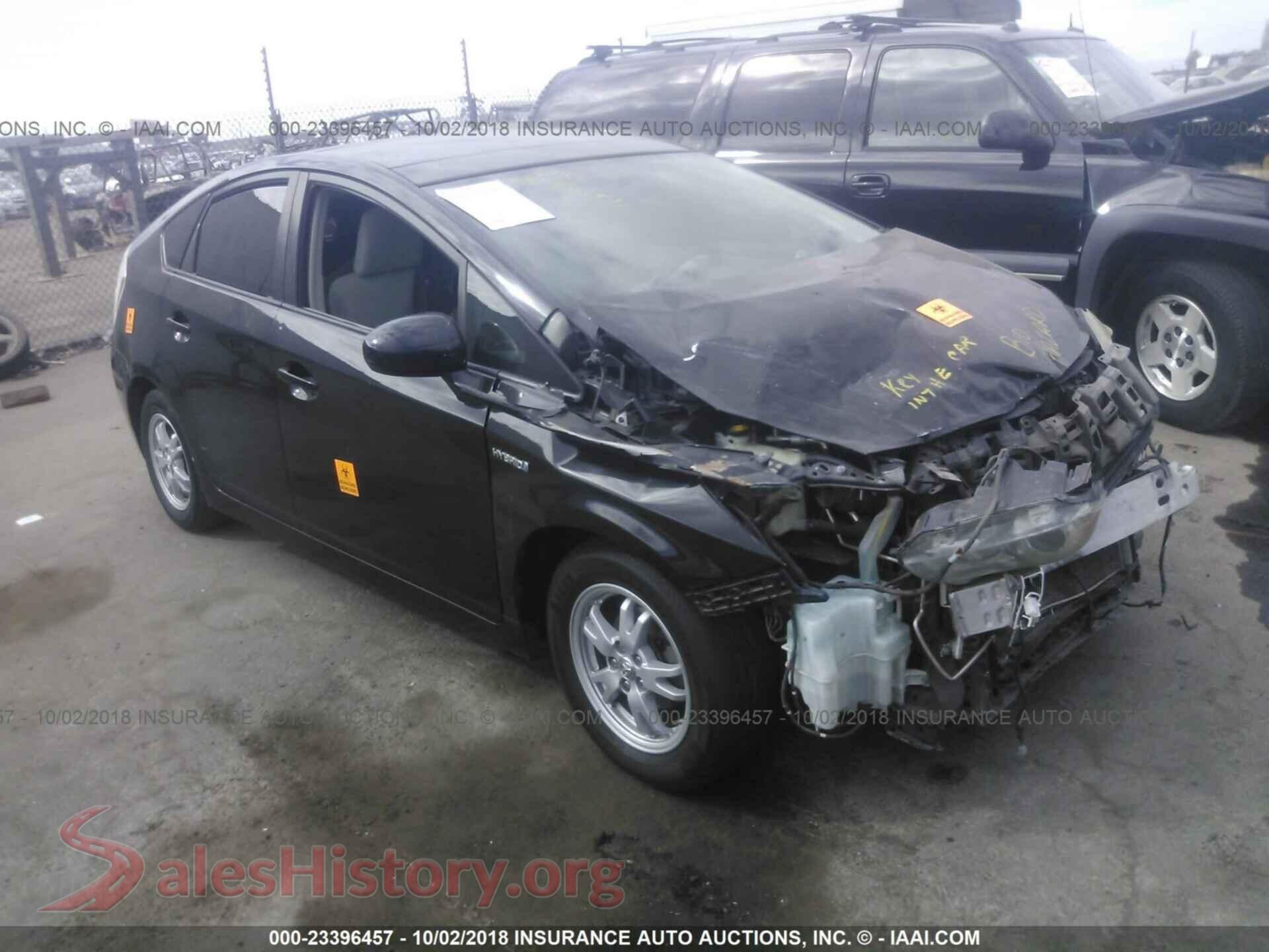 2010 TOYOTA PRIUS — VIN JTDKN3DU6A0010347