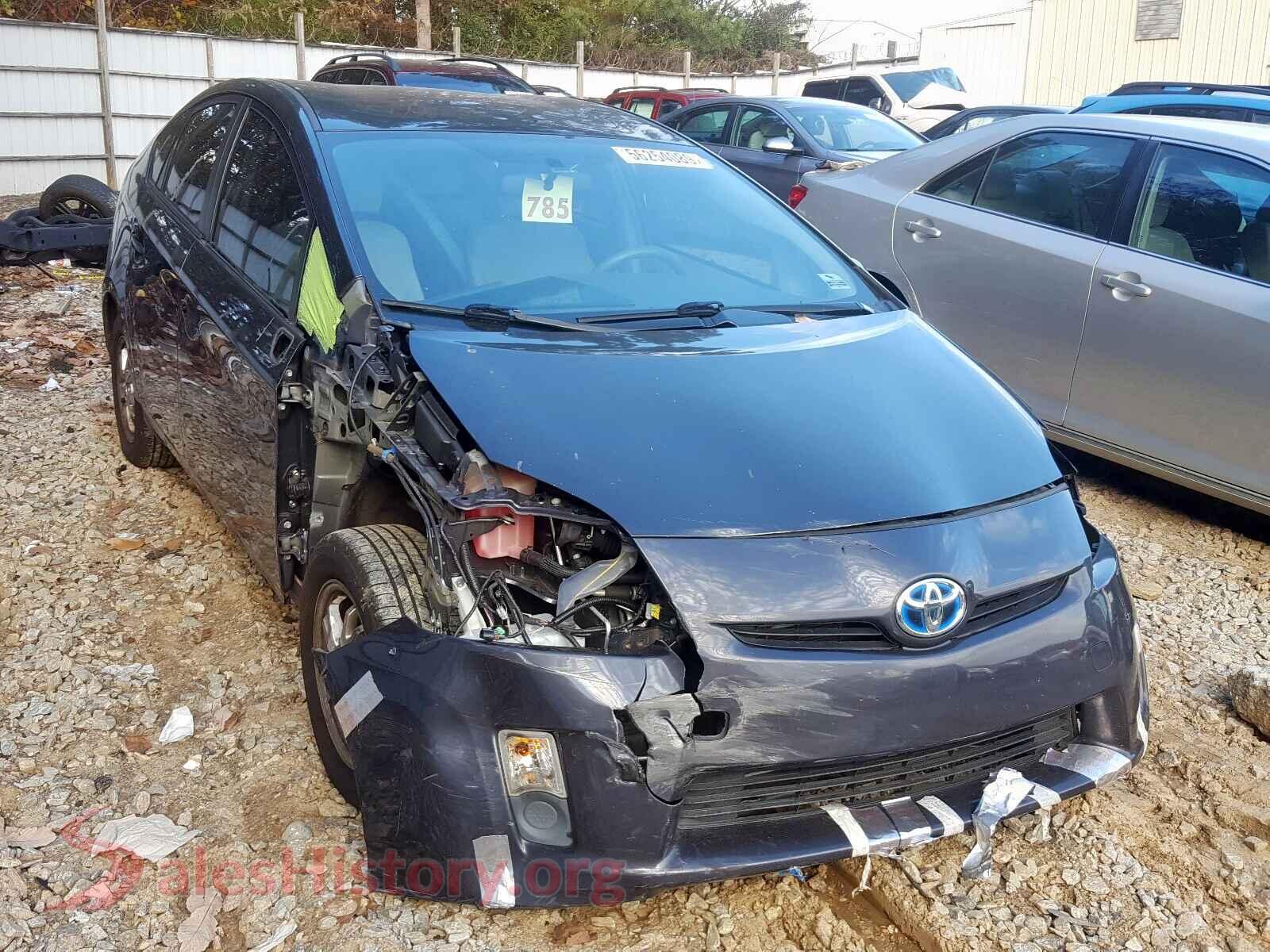 2010 TOYOTA PRIUS — VIN JTDKN3DU6A0117348