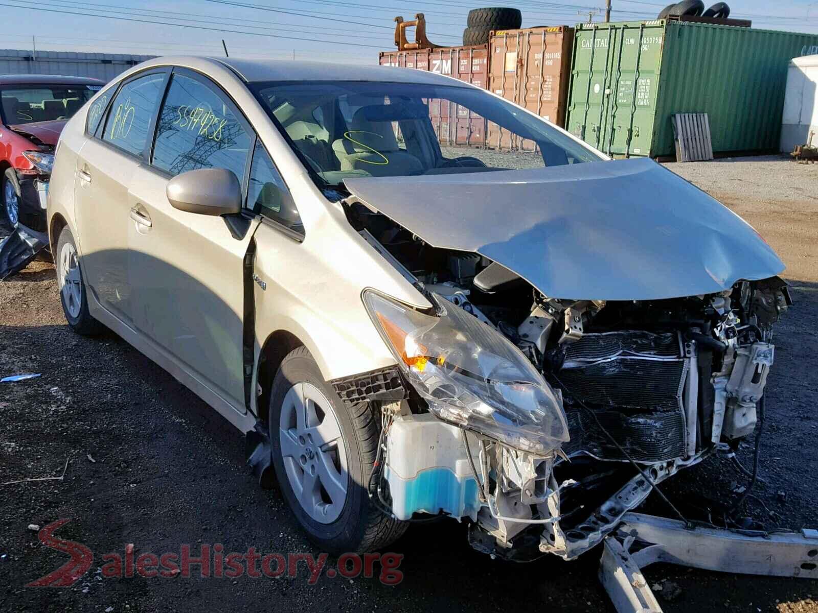 2010 TOYOTA PRIUS — VIN JTDKN3DU6A0151645