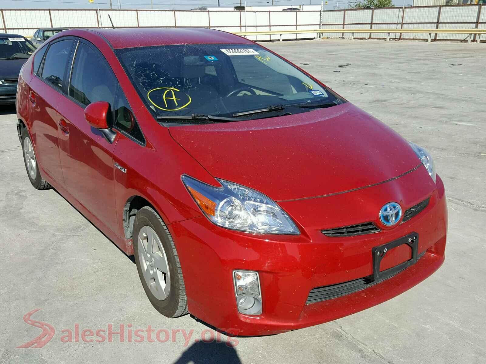 2011 TOYOTA PRIUS — VIN JTDKN3DU6B0317454