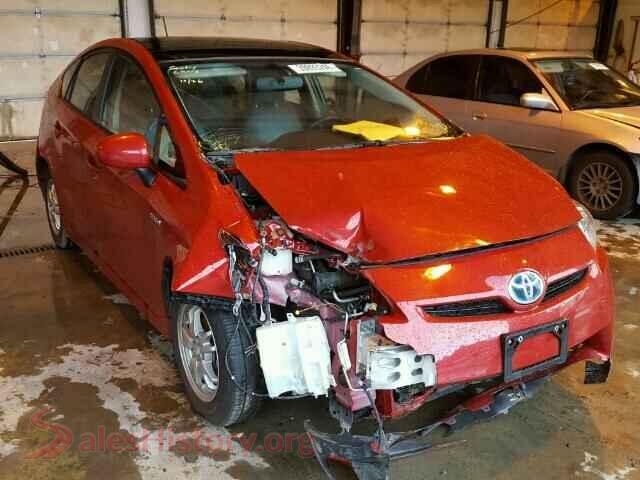 2011 TOYOTA PRIUS — VIN JTDKN3DU6B5327243