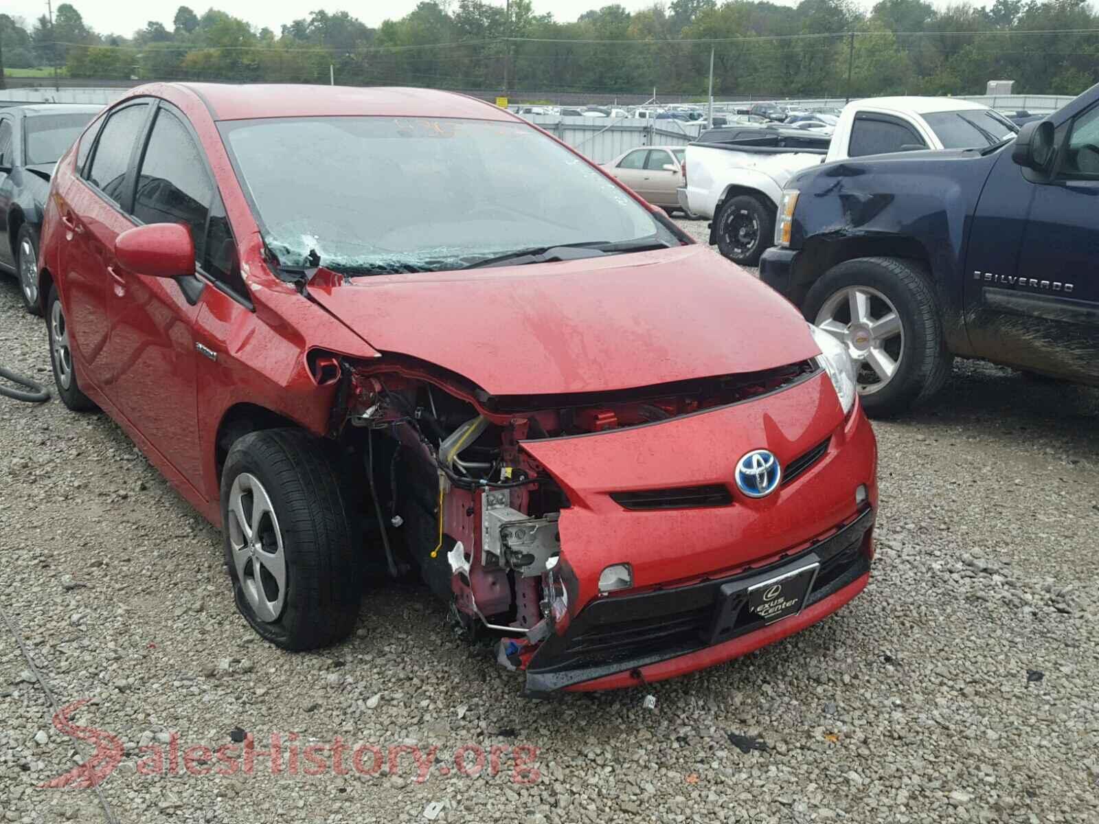 2012 TOYOTA PRIUS — VIN JTDKN3DU6C5402685