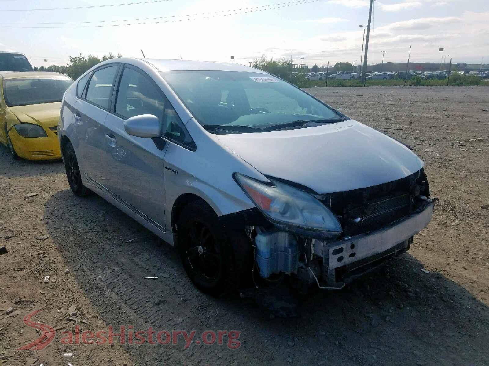 2012 TOYOTA PRIUS — VIN JTDKN3DU6C5522485