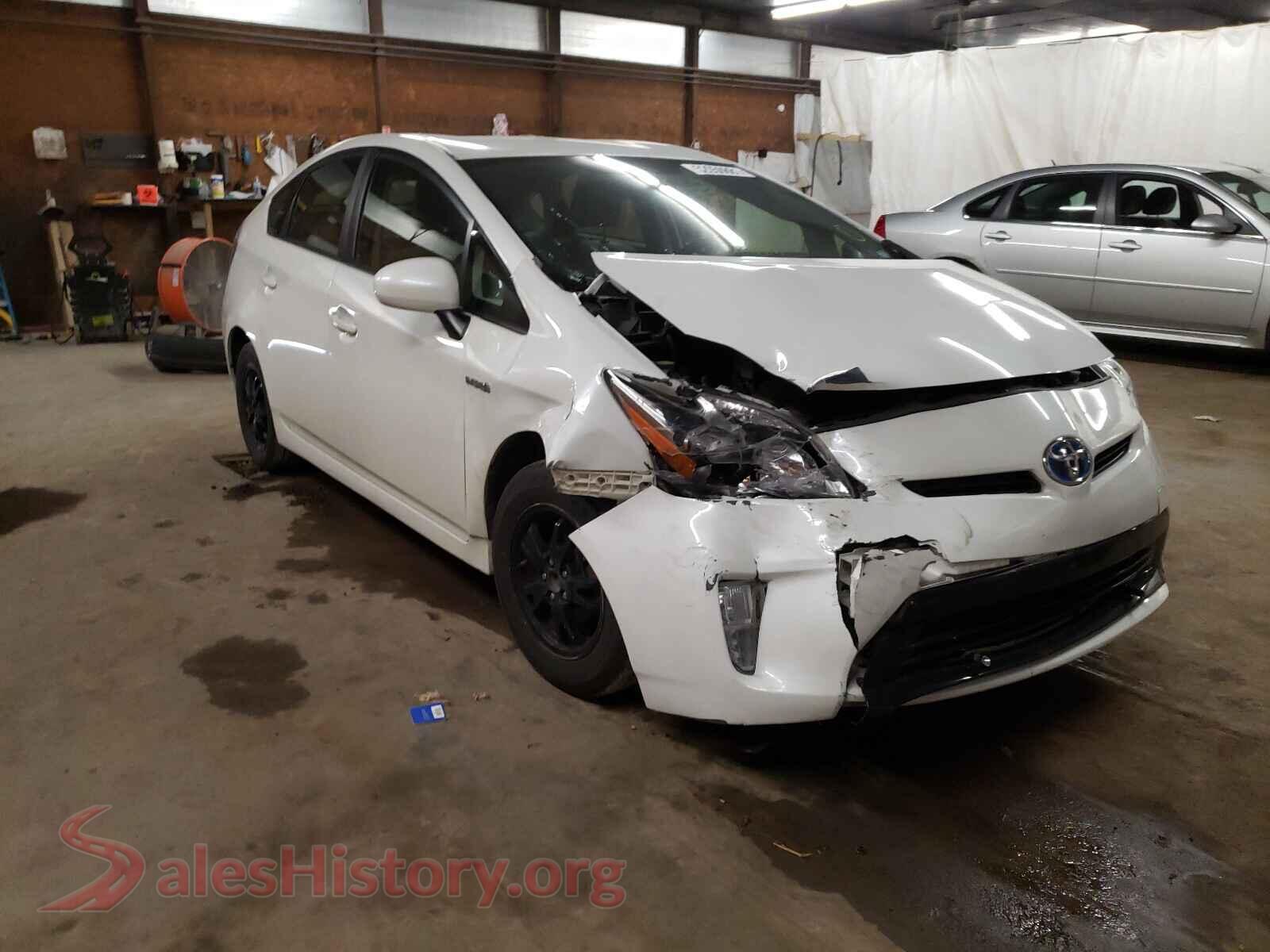 2013 TOYOTA PRIUS — VIN JTDKN3DU6D0353664