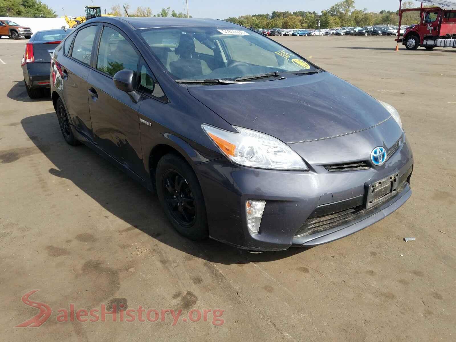 2013 TOYOTA PRIUS — VIN JTDKN3DU6D1689177
