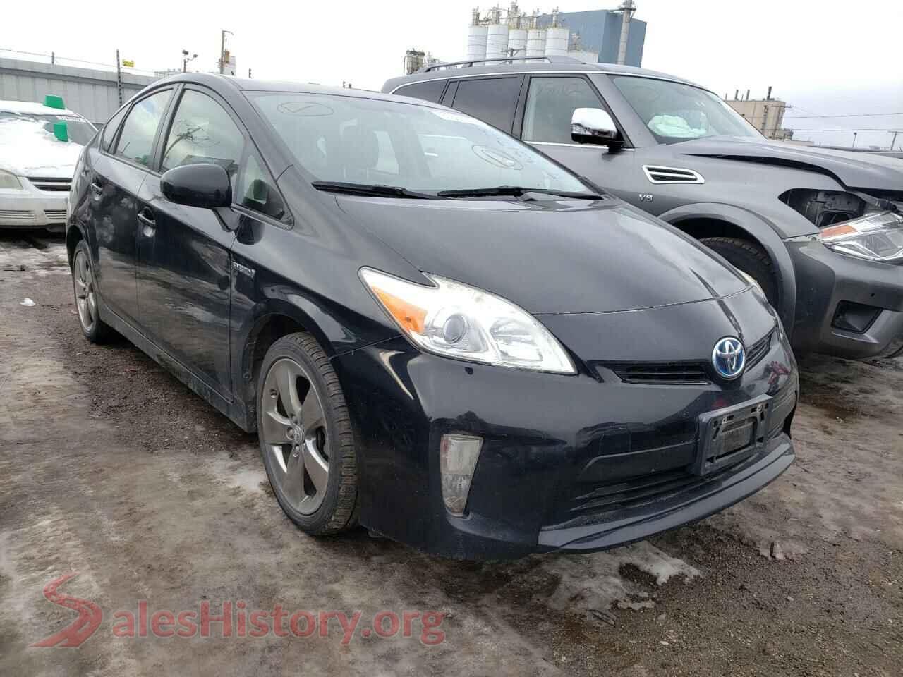 2013 TOYOTA PRIUS — VIN JTDKN3DU6D5614276