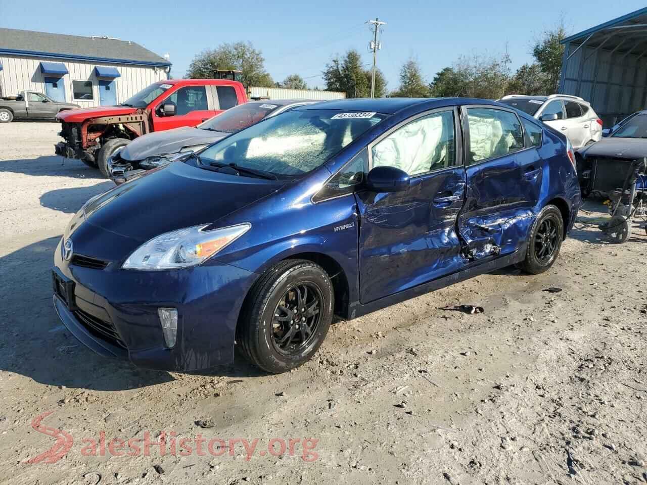 2014 TOYOTA PRIUS — VIN JTDKN3DU6E0356713