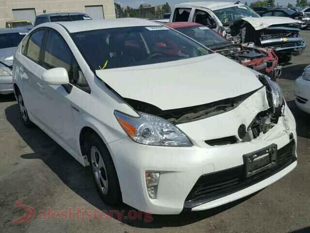 2014 TOYOTA PRIUS — VIN JTDKN3DU6E0385192