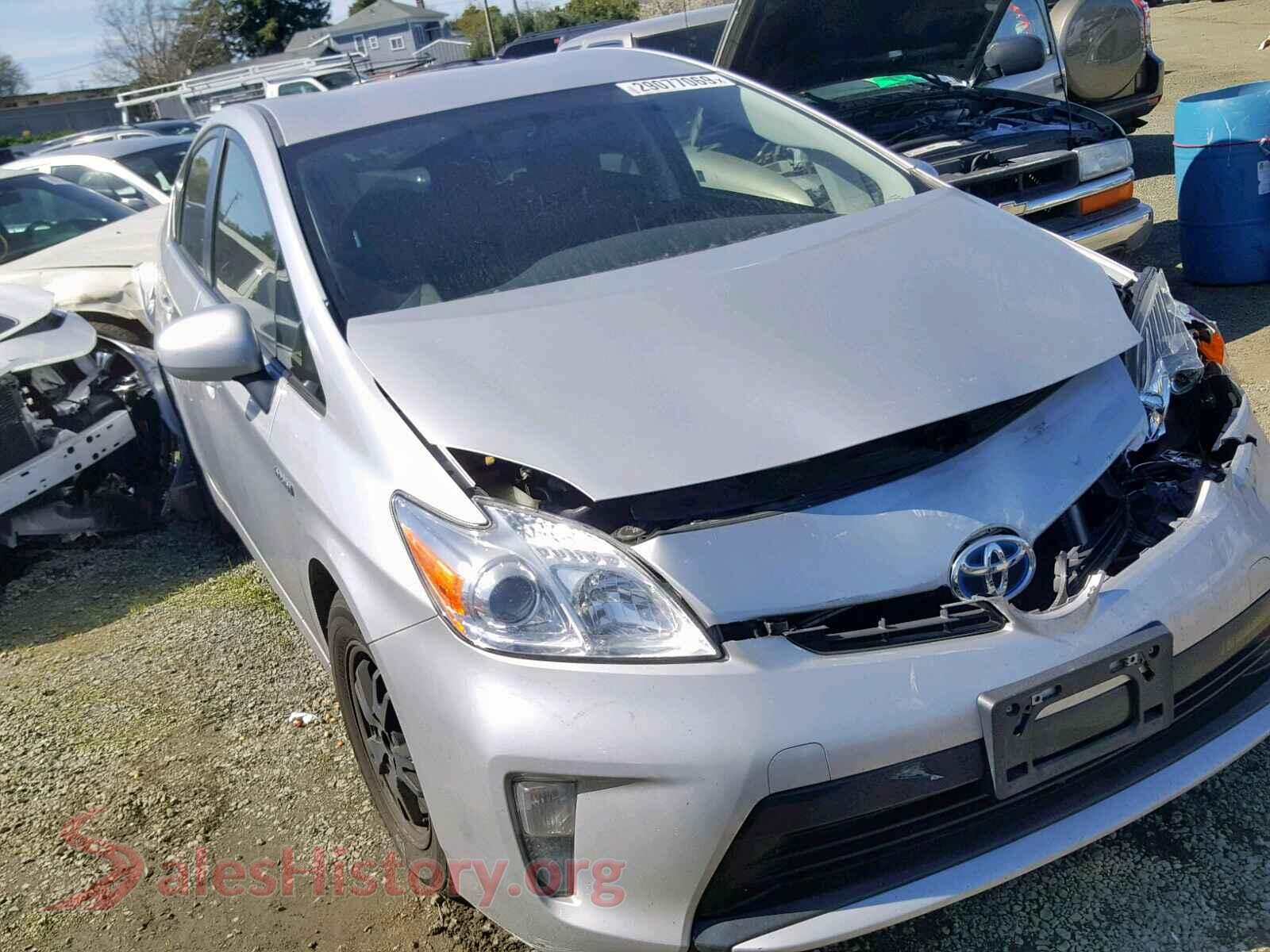 2014 TOYOTA PRIUS — VIN JTDKN3DU6E1772822