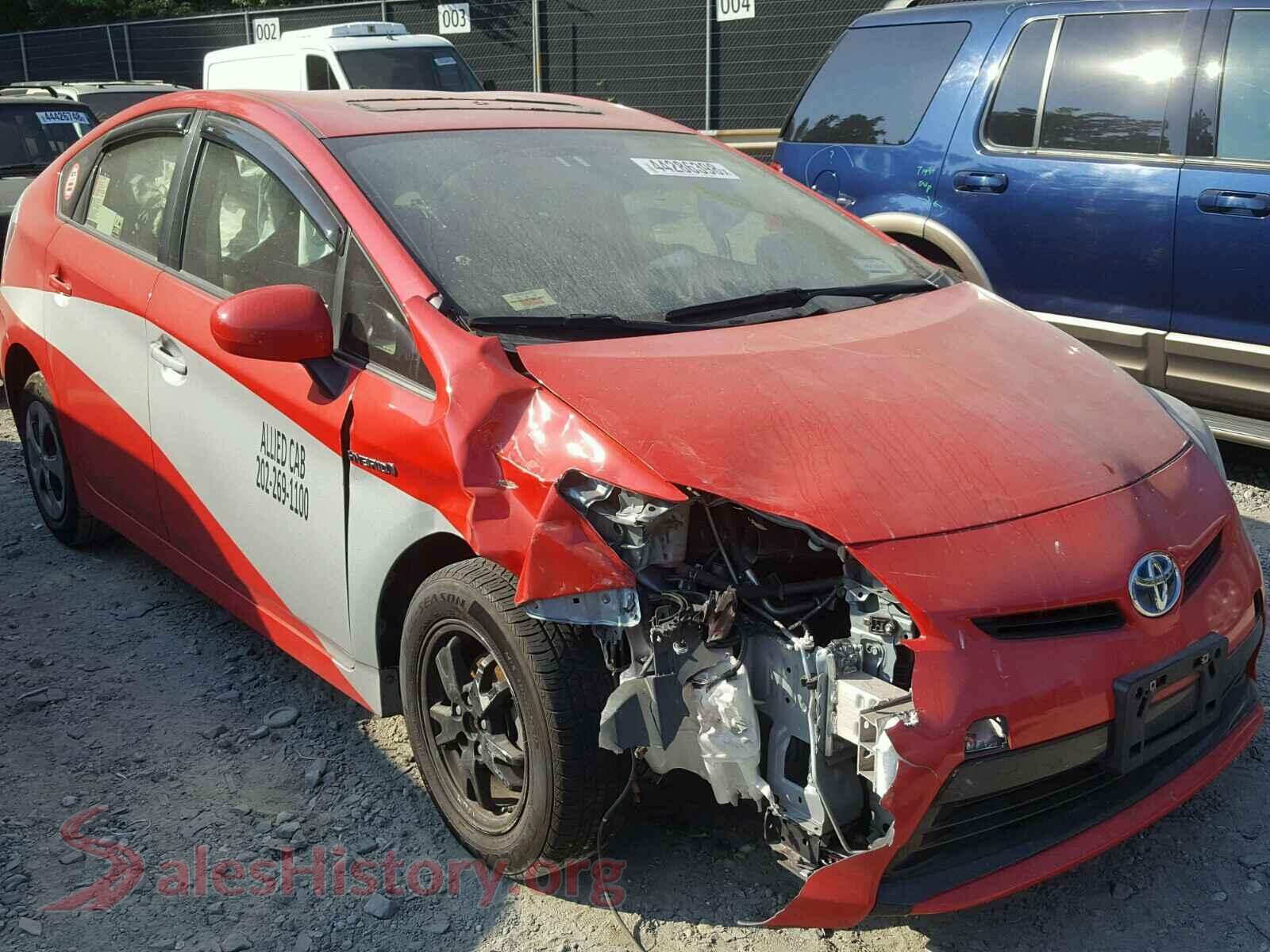 2014 TOYOTA PRIUS — VIN JTDKN3DU6E1779933