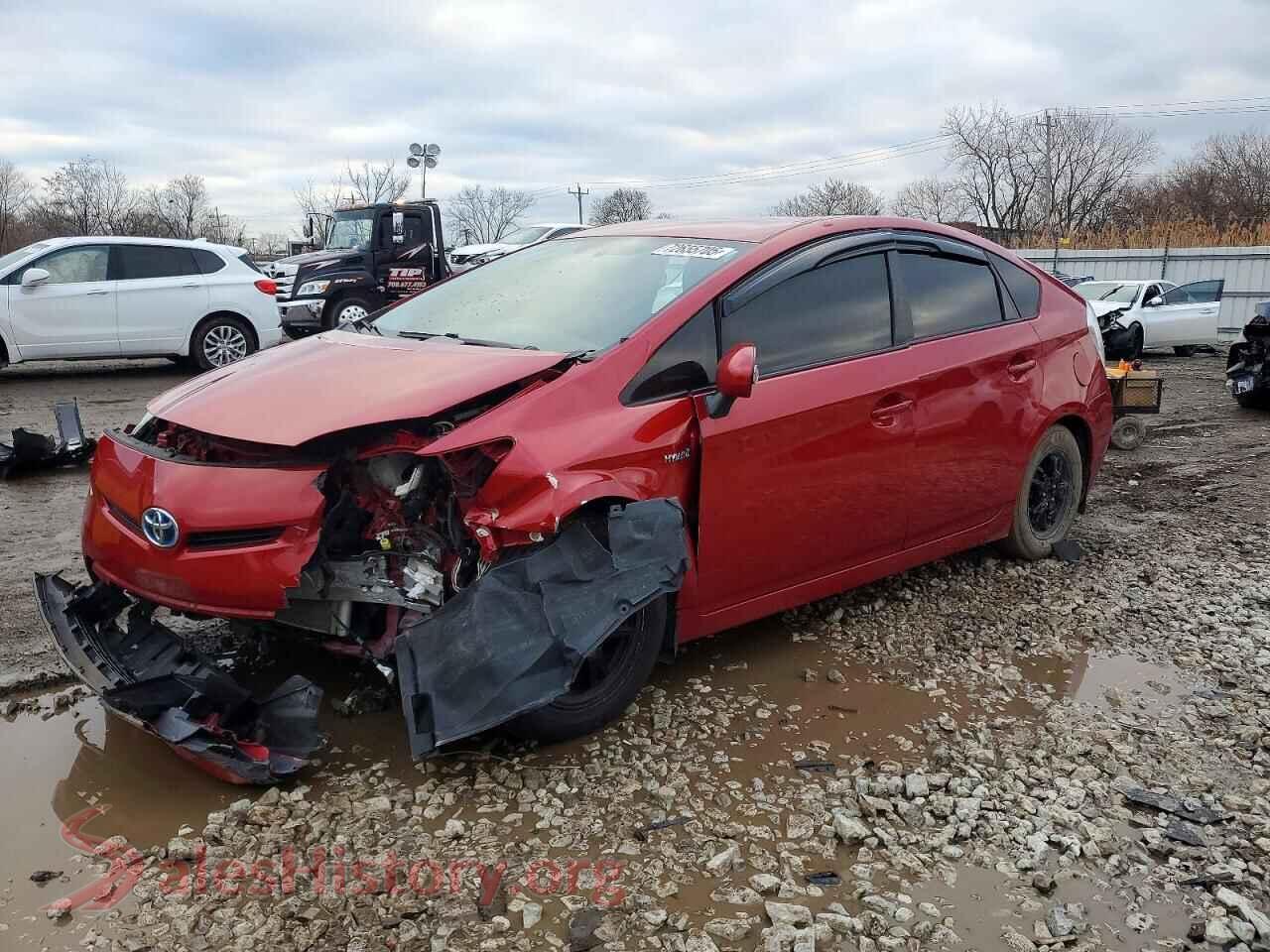 2015 TOYOTA PRIUS — VIN JTDKN3DU6F0433887