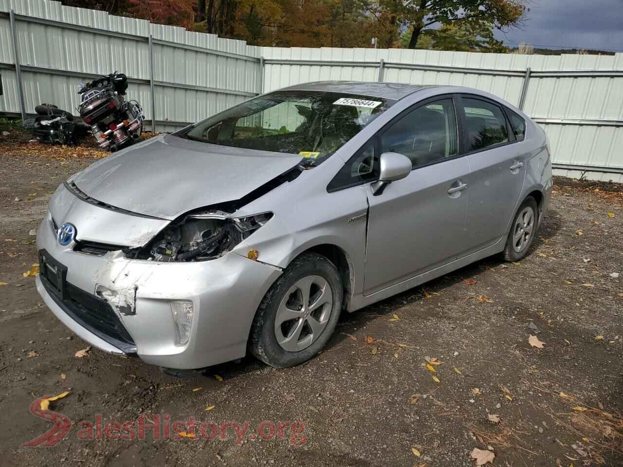 2015 TOYOTA PRIUS — VIN JTDKN3DU6F1915849