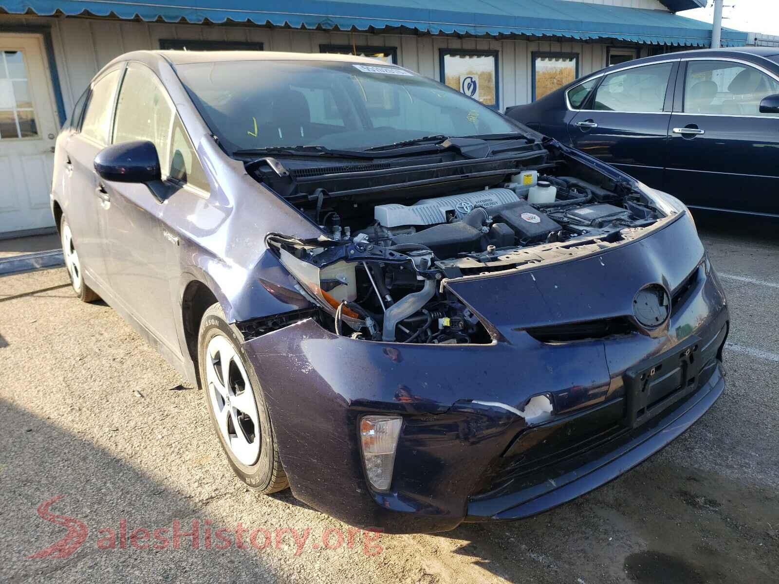 2015 TOYOTA PRIUS — VIN JTDKN3DU6F1954330