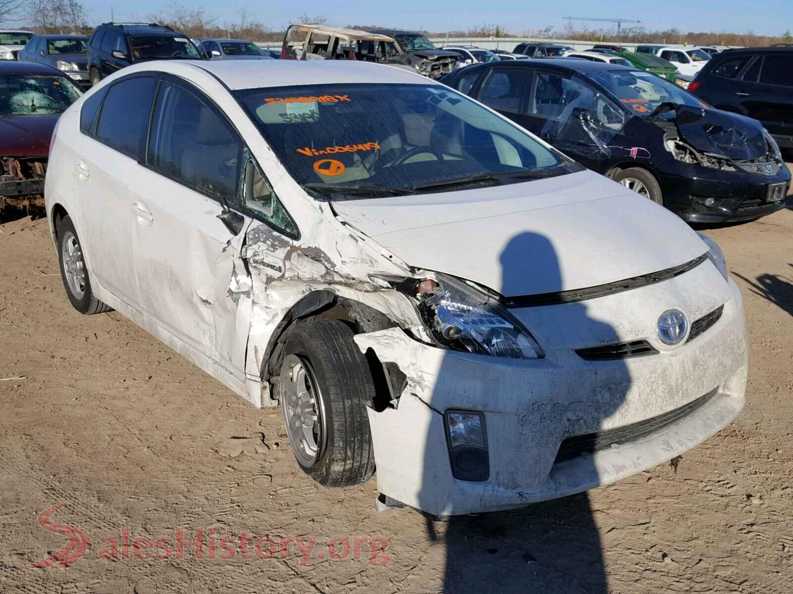 2010 TOYOTA PRIUS — VIN JTDKN3DU7A0006419