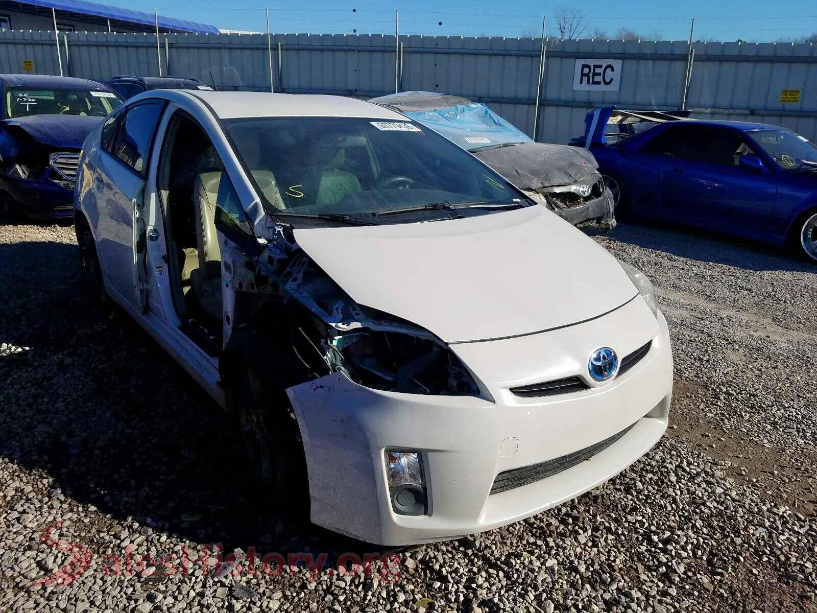 2010 TOYOTA PRIUS — VIN JTDKN3DU7A0024452