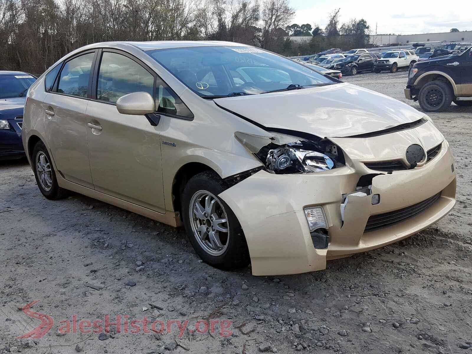 2010 TOYOTA PRIUS — VIN JTDKN3DU7A0160581