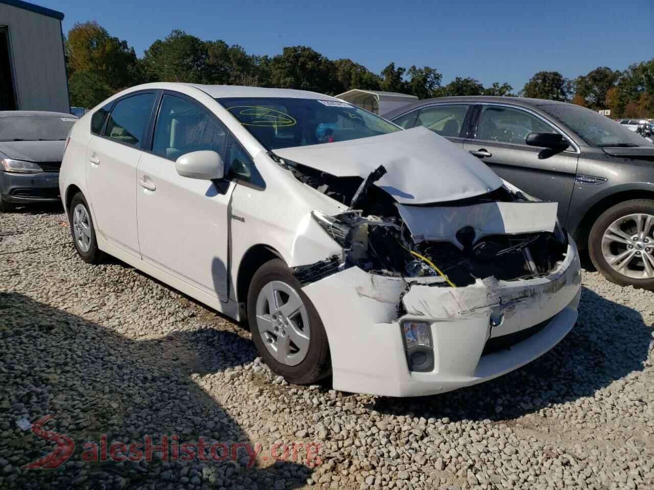 2011 TOYOTA PRIUS — VIN JTDKN3DU7B0284822