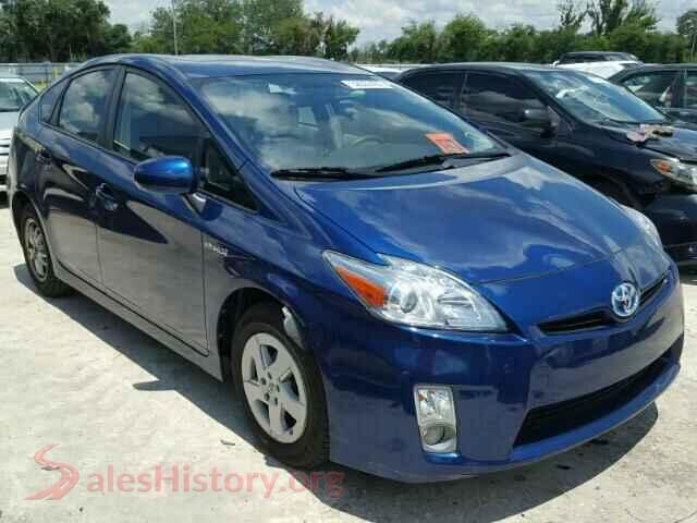 2011 TOYOTA PRIUS — VIN JTDKN3DU7B0322565