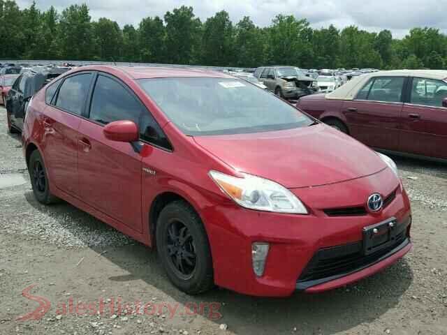 2012 TOYOTA PRIUS — VIN JTDKN3DU7C1525029