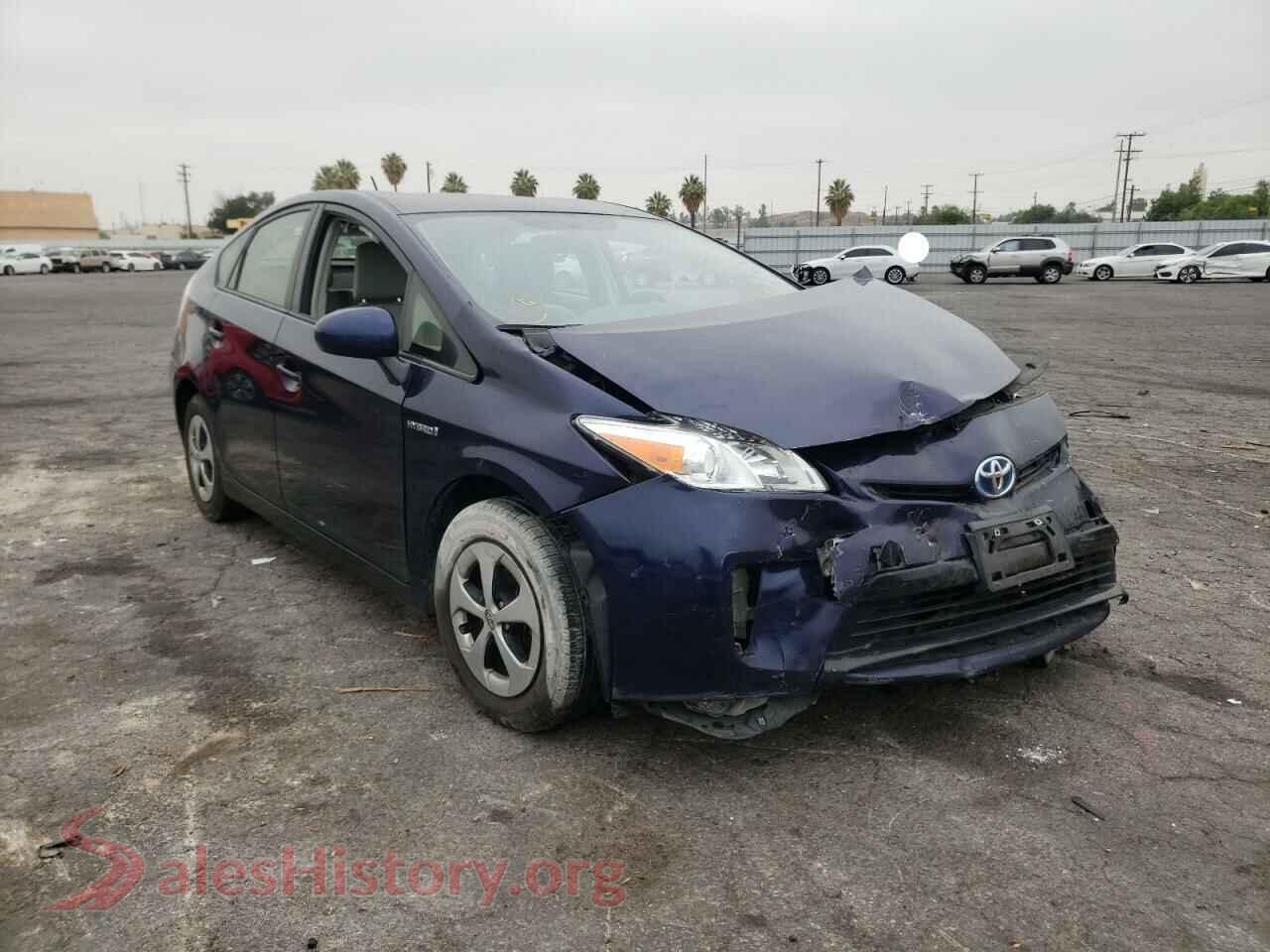 2013 TOYOTA PRIUS — VIN JTDKN3DU7D0338932