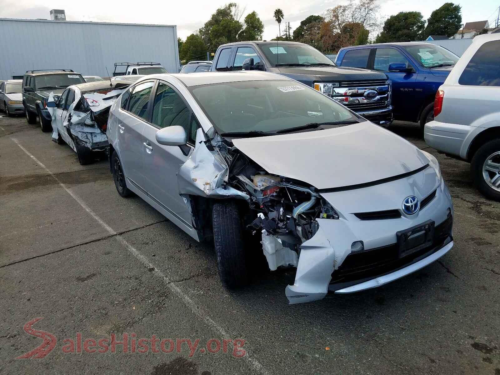 2013 TOYOTA PRIUS — VIN JTDKN3DU7D0352197